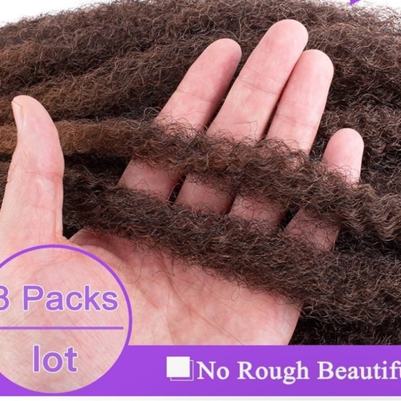 ZRQ 8 Packs Marley Afro Twist Braid 14 inch Ombre Brown Marley T1B/27 - Picture 6 of 10